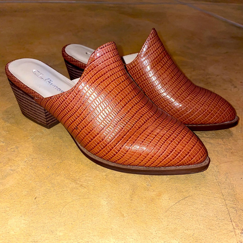 NWOT - Chinese Laundry Mule Block Heeled Slip-On